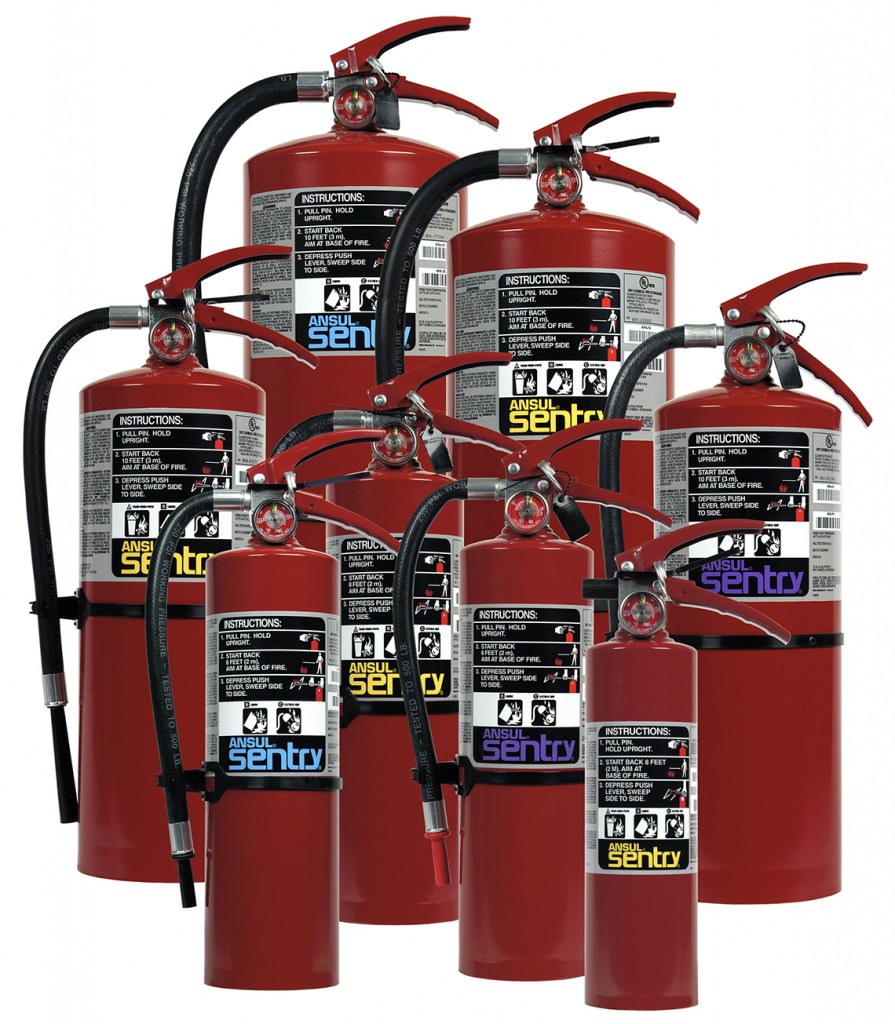 SENTRY Dry Chemical Extinguisher Group